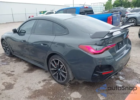 2023 BMW I4 M50 from USA, damaged, VIN WBY33AW04PFP05066